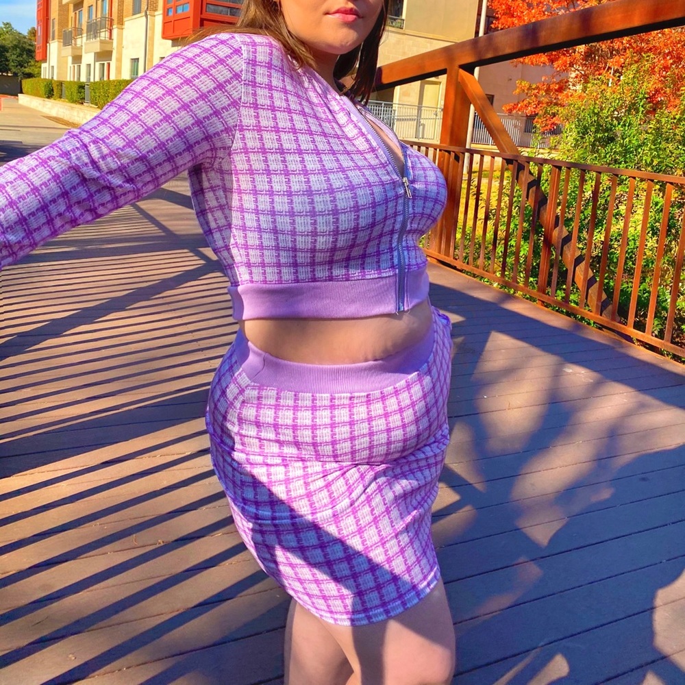 DollsKill Middle Name Chic Plaid Set